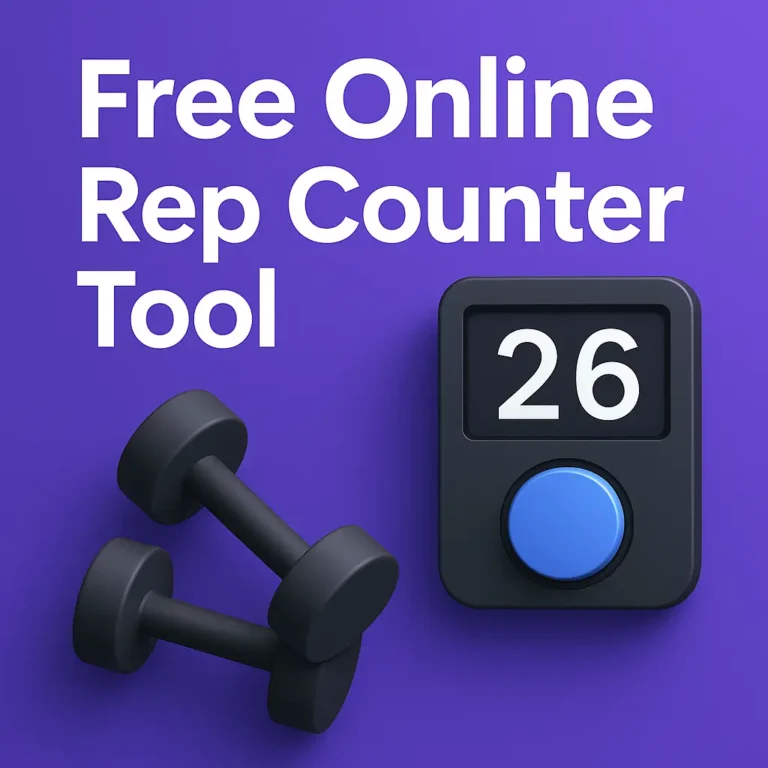 Banner image promoting the Free Online Counter Tool with features like click counting, timer, goal tracking, and speed monitor.
